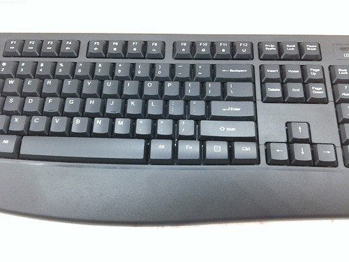 EDJO Wireless Keyboard and Mouse Combo Black Standard Full Sized TM176G - Picture 3 of 12