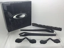 AUTHENTIC OAKLEY RADAR EV Pitch Path EAR SOCKS & NOSE PADS KIT BLACK Temple Tips