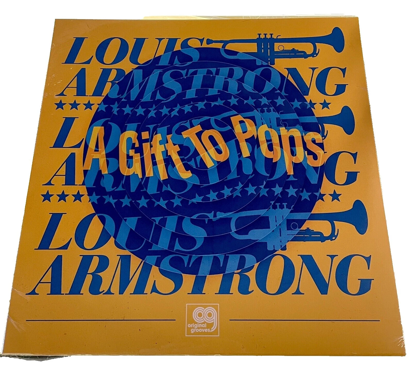 Louis Armstrong Single 33 RPM Speed Vinyl Records