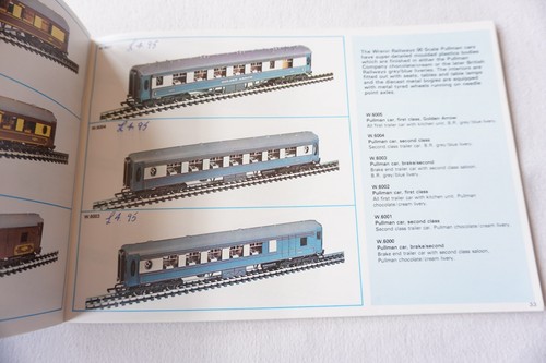 Catálogo de modelismo ferroviario Wrenn 1980 cuarta edición y lista de precios en muy buena condición - Imagen 5 de 9