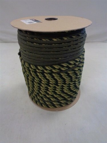CONSO 3 PLY CORD UPHOLSTERY BINDING / WELTING 3/8" X 25 YARDS GREEN / GOLD BOAT - Bild 1 von 4