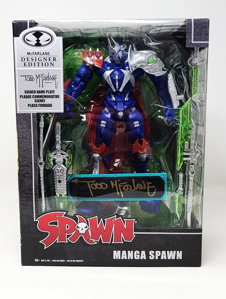 TODD MCFARLANE Signed Special Edition Manga Spawn Action Figure