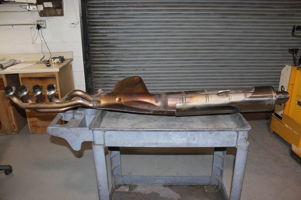 Tubo silenciador lata latas escape BMW K1200LT 2007 OEM Foto 2 de 4