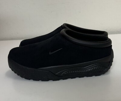 Nike ACG Rufus Mens Sz Triple Black Slip-On Sneakers FV2923-001 NEW!!! 
