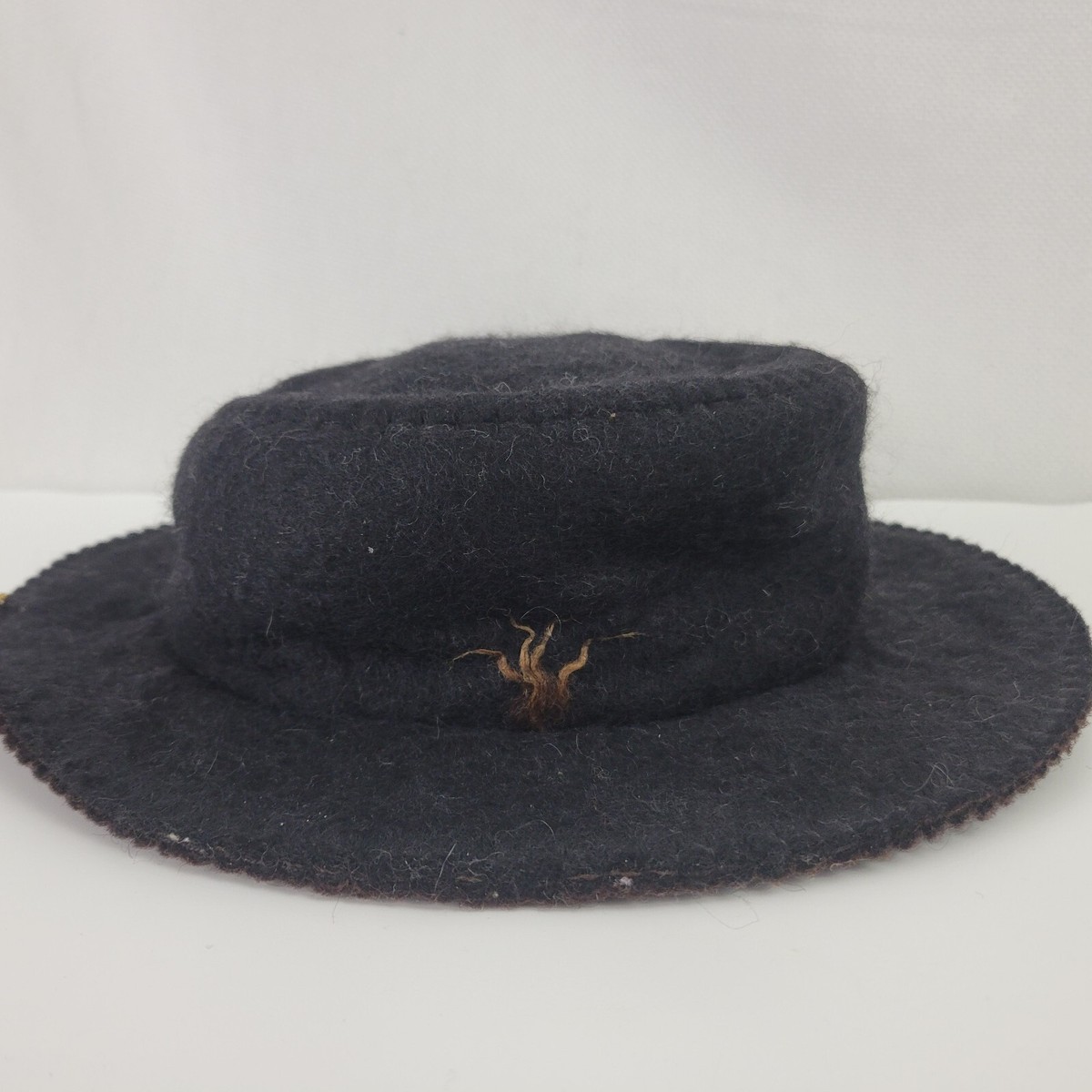 Patina Women\'s Black Wool Felt Handcrafted Hat Size Small The Ridge - Wool Felt Cowboy Hat (Black) | Lack of Color [US] main image 4