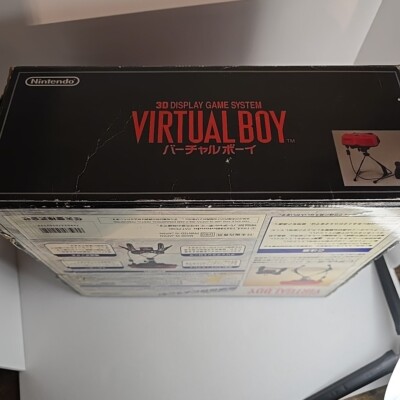 Nintendo Virtual Boy Console Complete in Box Tested authentic from