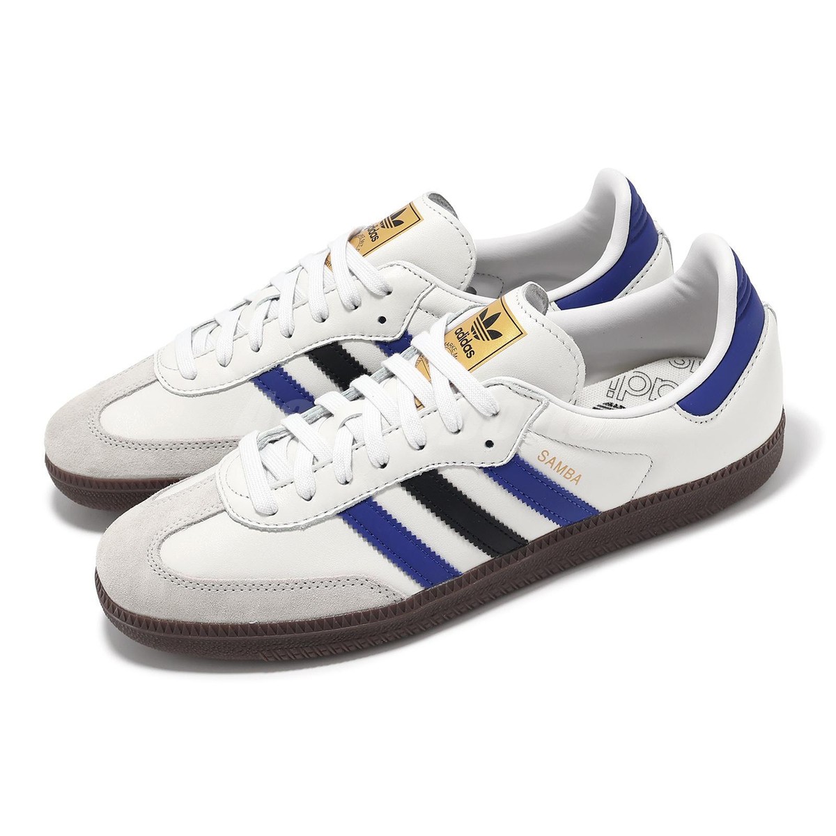 【adidas】Samba OG★IE8128★ユニセックス adidas Originals Samba OG White Active Blue Gold Men Unisex