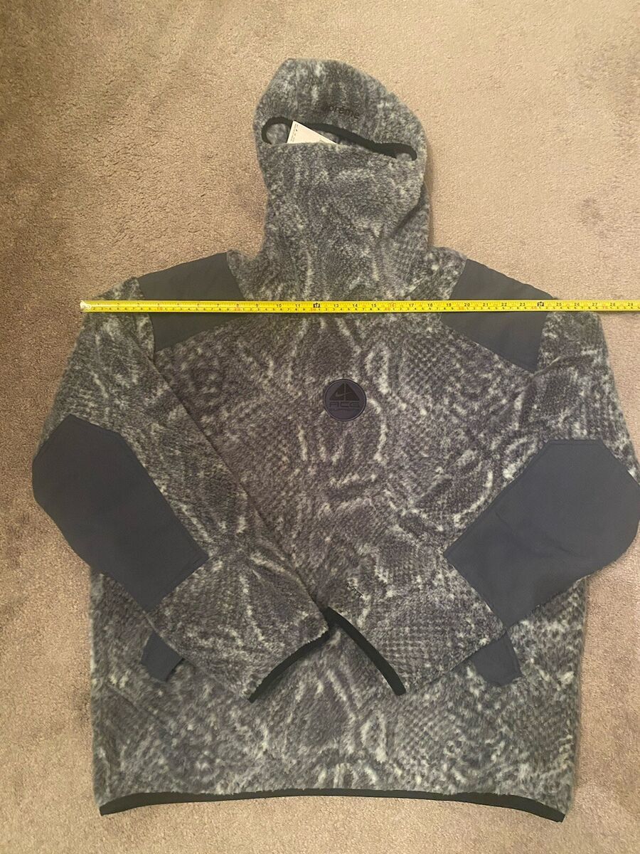 Supreme®/Nike® ACG Fleece Pullover - Mint Snakeskin - Size Supreme®/Nike® ACG Fleece Pullover - Mint Snakeskin - Size