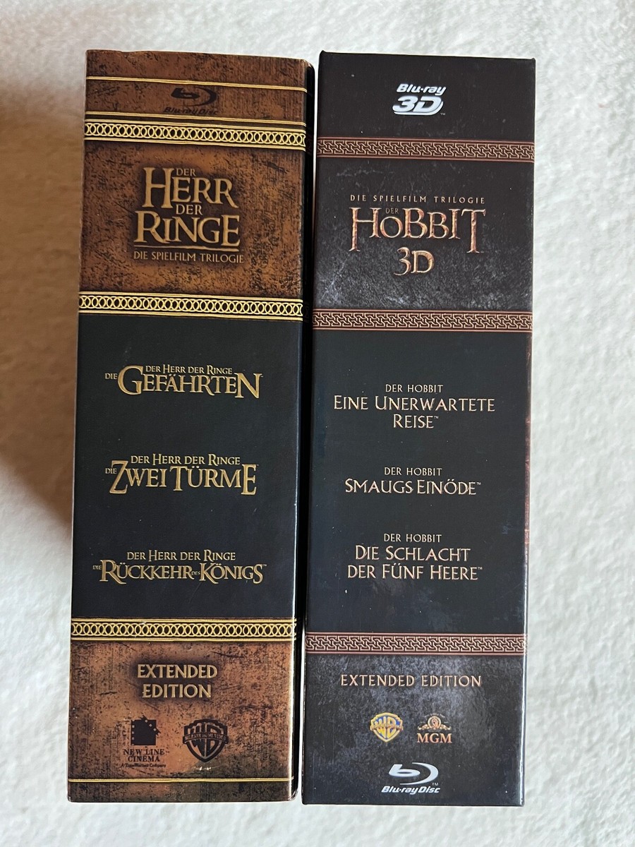 外国映画 hobbit3D  EXTEXDED EDITION The Hobbit 3D Trilogy Extended Edition(Blu-ray 2D,Region