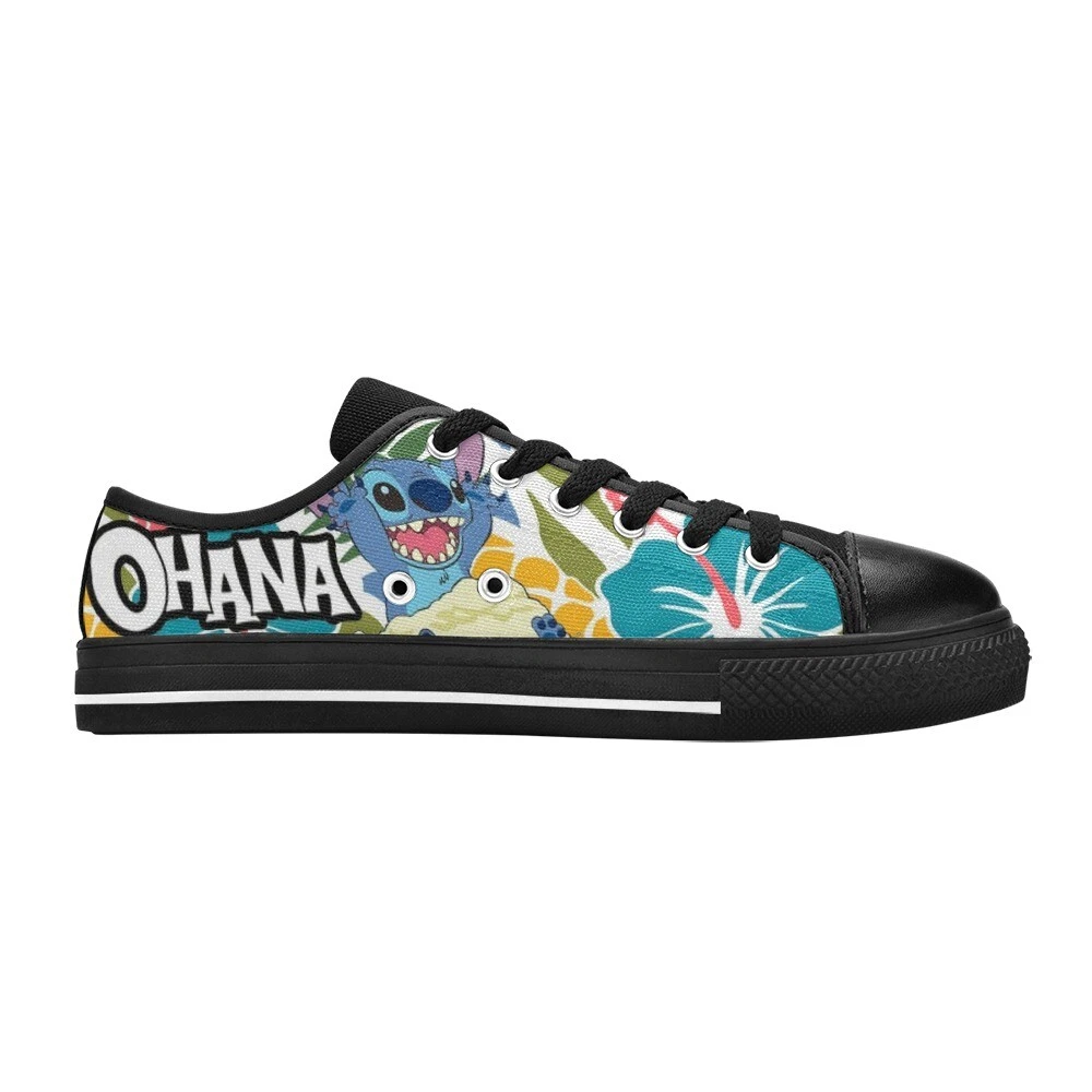 Stitch Ohana Low Top Shoes Sneakers