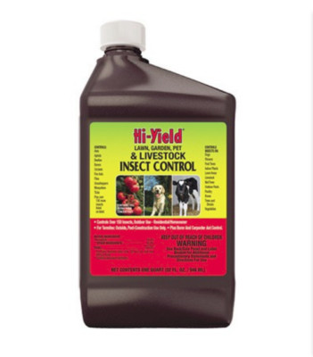HI-YIELD Livestock Insect Control Pest Bug Killer Lawn & Garden Insecticide 32oz