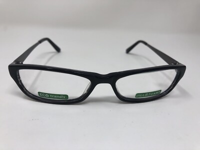 Jill Stuart Eyeglasses Frame JS 280E-2 50-16-135 Black Gunmetal Full Rim O718
