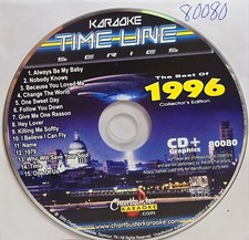 80080 1996 TIMELINE CHARTBUSTER KARAOKE LOT VA