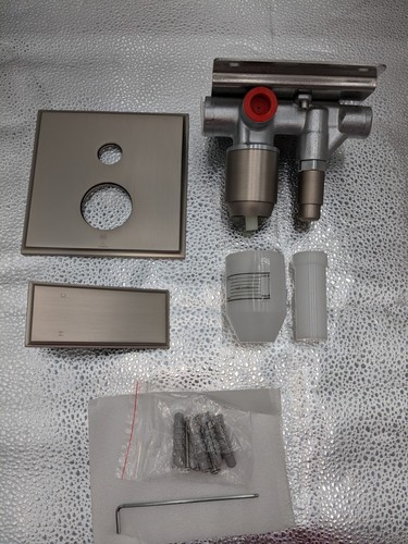 Signature Hardware Ryle Druckausgleich Duschsystem 421845 gebürstetes Nickel - Bild 17 von 24