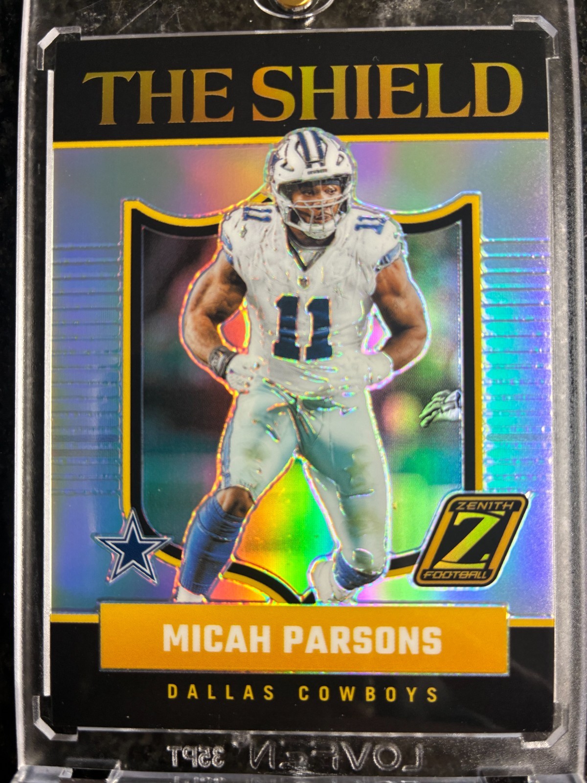 2024 Zenith Football - Micah Parsons The Shield CASE HIT