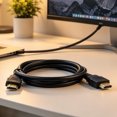 Vergoldetes HD auf HD Kabel 1 Meter für Raspberry Pi 3B + 3B Monitor Link