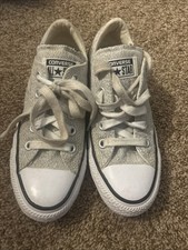 Size 5- Women  s Converse Chuck Taylor All Star Shoreline Gray