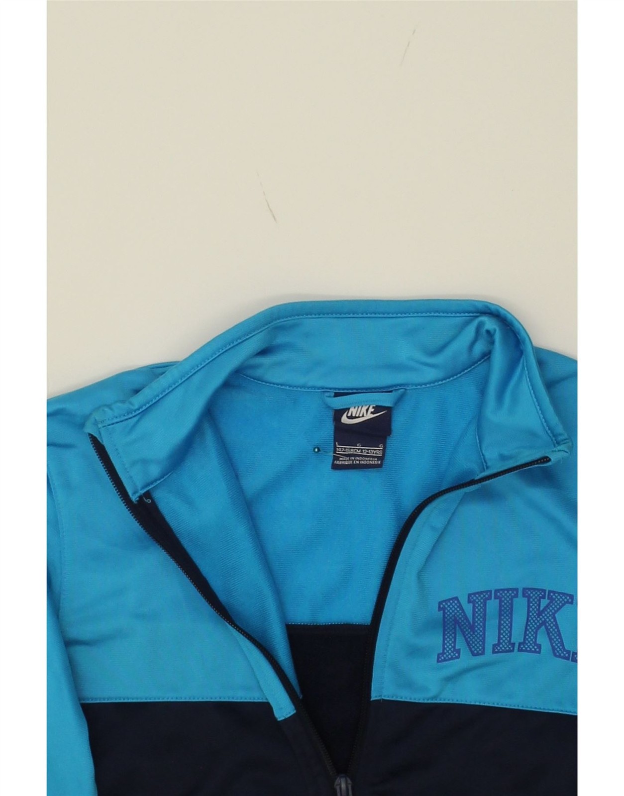 SACAI X NIKE NIKE Giacca Tuta Ragazzo Grafica Top 12 13 Anni Grande Blu Navy AY03