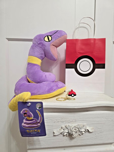 Pokemon Center Original Plush Doll fit Ekans/ABO Go