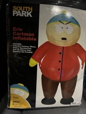 South Park Inflatable Eric Cartman Costume Spirit Halloween New Gloves Sealed