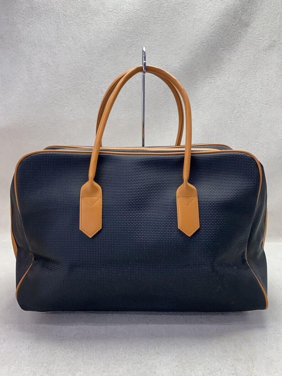 Borsa YVES SAINT LAURENT Boston PVC nera tinta unita usata