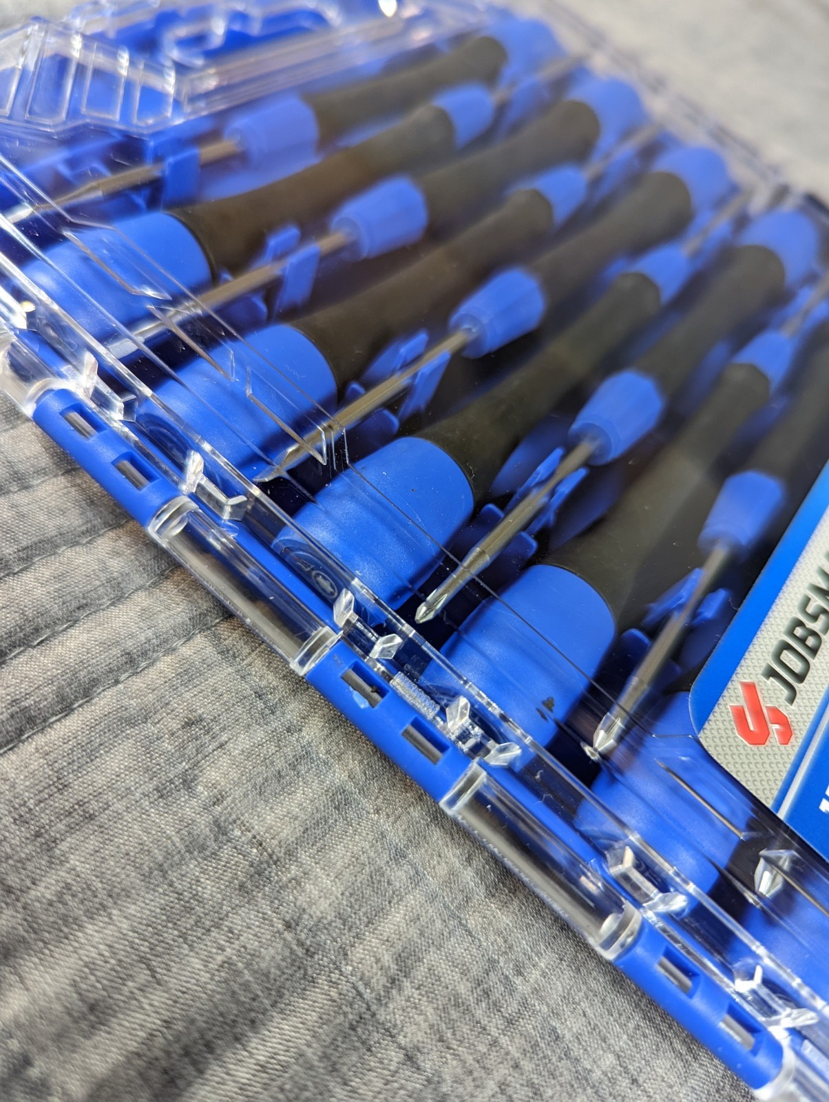 JOBSMART 15-Piece Precision Screwdriver Set - Chrome Vanadium Steel - New