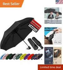 Ultimate 42-Inch Travel Umbrella - Windproof Waterproof with Auto Mechanism
