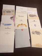 Letterhead 20 Sheets Of SAMPLER V14 Vintage Stationery Unused Lot