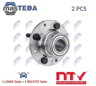KLT-MS-028 RADLAGERSATZ RADLAGER SATZ HINTEN NTY 2PCS NEU OE QUALITÄT