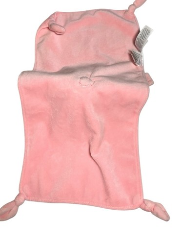 Carter’s Lamb Sheep Pink Lovey Rattle Pacifier Clip Plush Security Baby Blanket - Picture 5 of 9