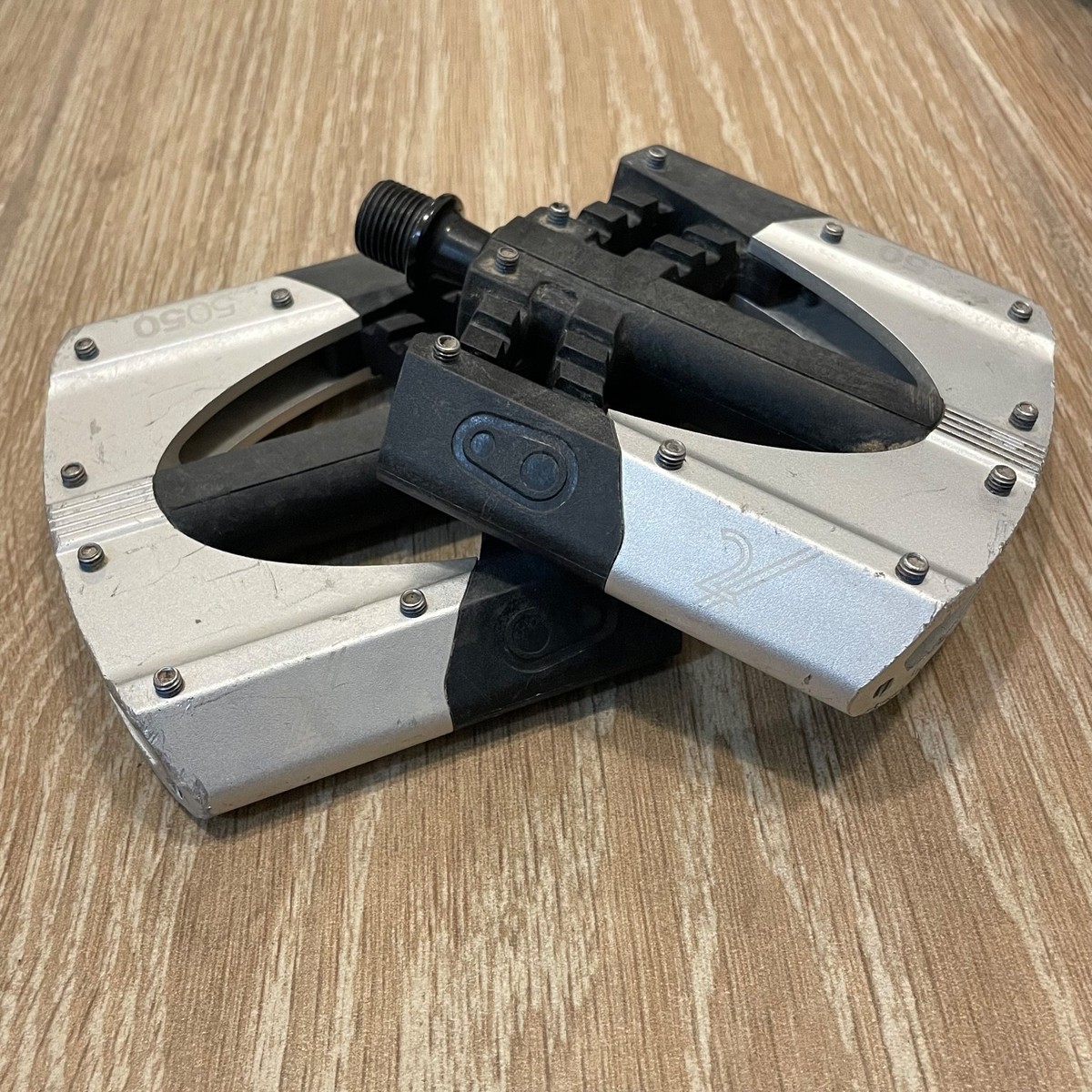 Crankbrothers 5050 2 Platform Pedals MTB DH Freeride Silver Black
