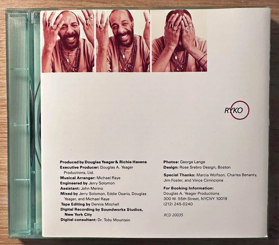 Richie Havens sings Beatles and Dylan, signierte CD! - Bild 4 von 4