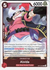 Alvida OP15-003 Rare Adventure on Kami's Island One Piece Foil Near Mint