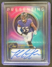 2024-25 Panini One and One Jalen Suggs Presenting Gold Auto Autograph #/10 Magic