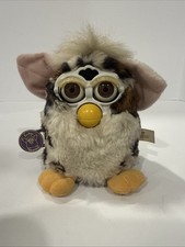 Vintage 1998 Snow Leopard Furby Model 70-800 Tiger