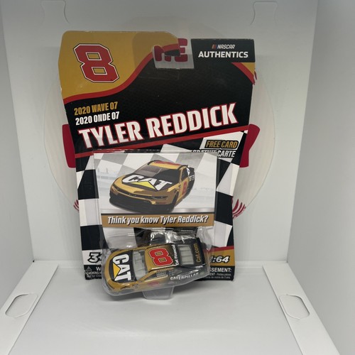 2020 NASCAR Authentics #8 Tyler Reddick CAT Caterpillar RCR Chevy 1/64 Diecast