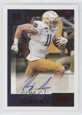 2021 Panini Chronicles Draft Picks Score Rookie Red /149 Ben Skowronek Auto fv8