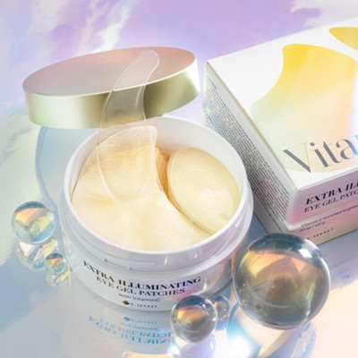 K-SECRET Vitamin C Extra Illuminating Eye Gel Patches 60Ea Vitamin Eye Patches