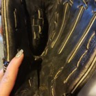 Wilson The Pump RPG2B Black Red Leather Baseball Softball Glove Lace-Up — photo 2
