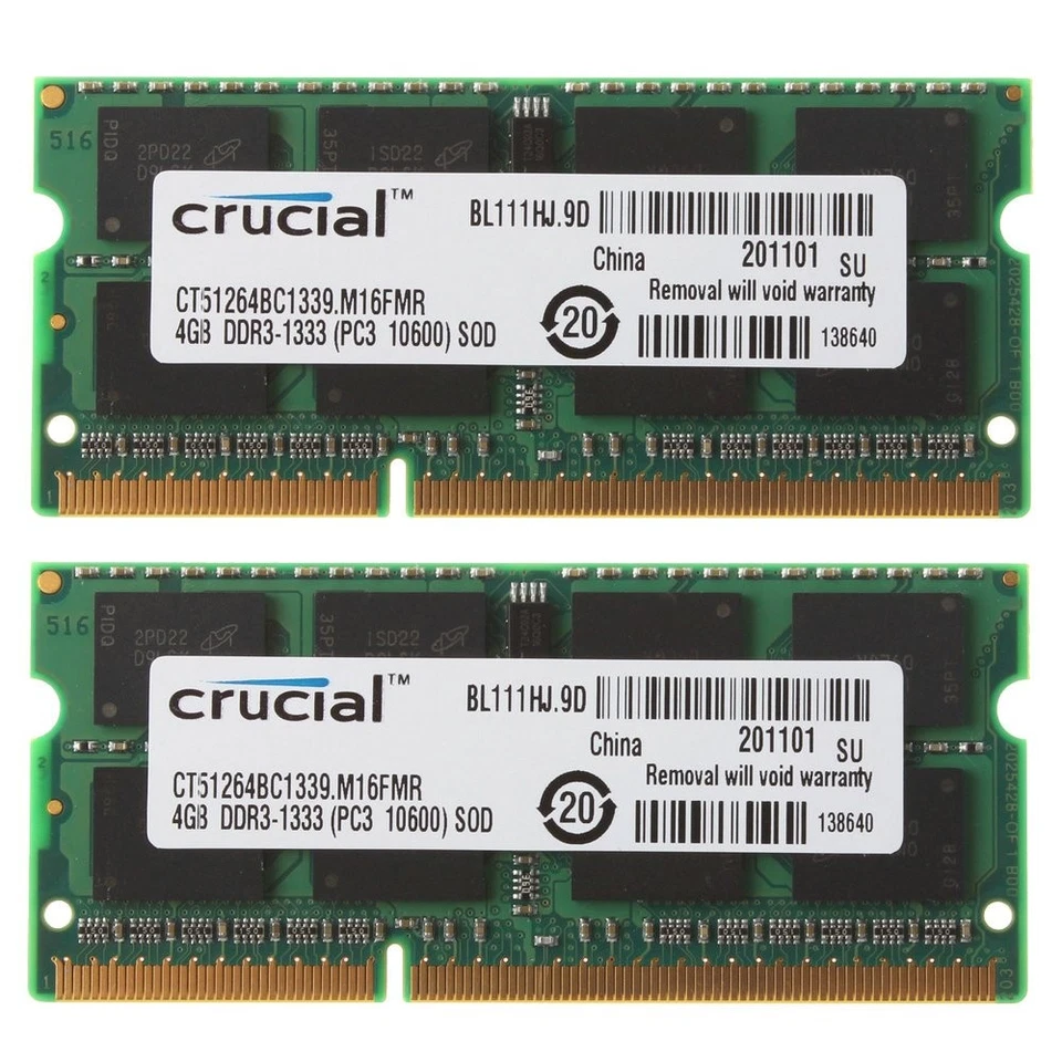 8GB KIT 2x 4GB For Dell Inspiron N5010 N5030 N5110 N7110 Q15R Q17R Laptop Memory - Image 4 of 4