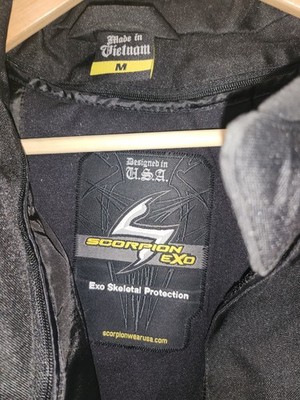 SALE! Scorpion eXo Skeleton Motorcycle Jacket w/insulation liner new condition!!