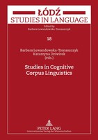 Barbara Lewandowska-Tomaszczyk (U. A.) | Studies In Cognitive Corpus Linguistics
