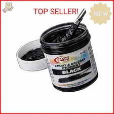 Black Pigment for Epoxy Resin, Gelcoat, Paint - 4 oz