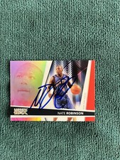 2005-06 Topps Luxury Box #118 Nate Robinson RC Hand Signed auto autograph
