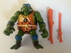 PLAYMATES TMNT 1992 CAVE LEO TEENAGE MUTANT NINJA TURTLES VINTAGE CLUB & SWORD