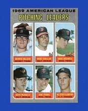 1970 Topps Set-Break # 70 Al Pitching Leaders EX-EXMINT *GMCARDS*