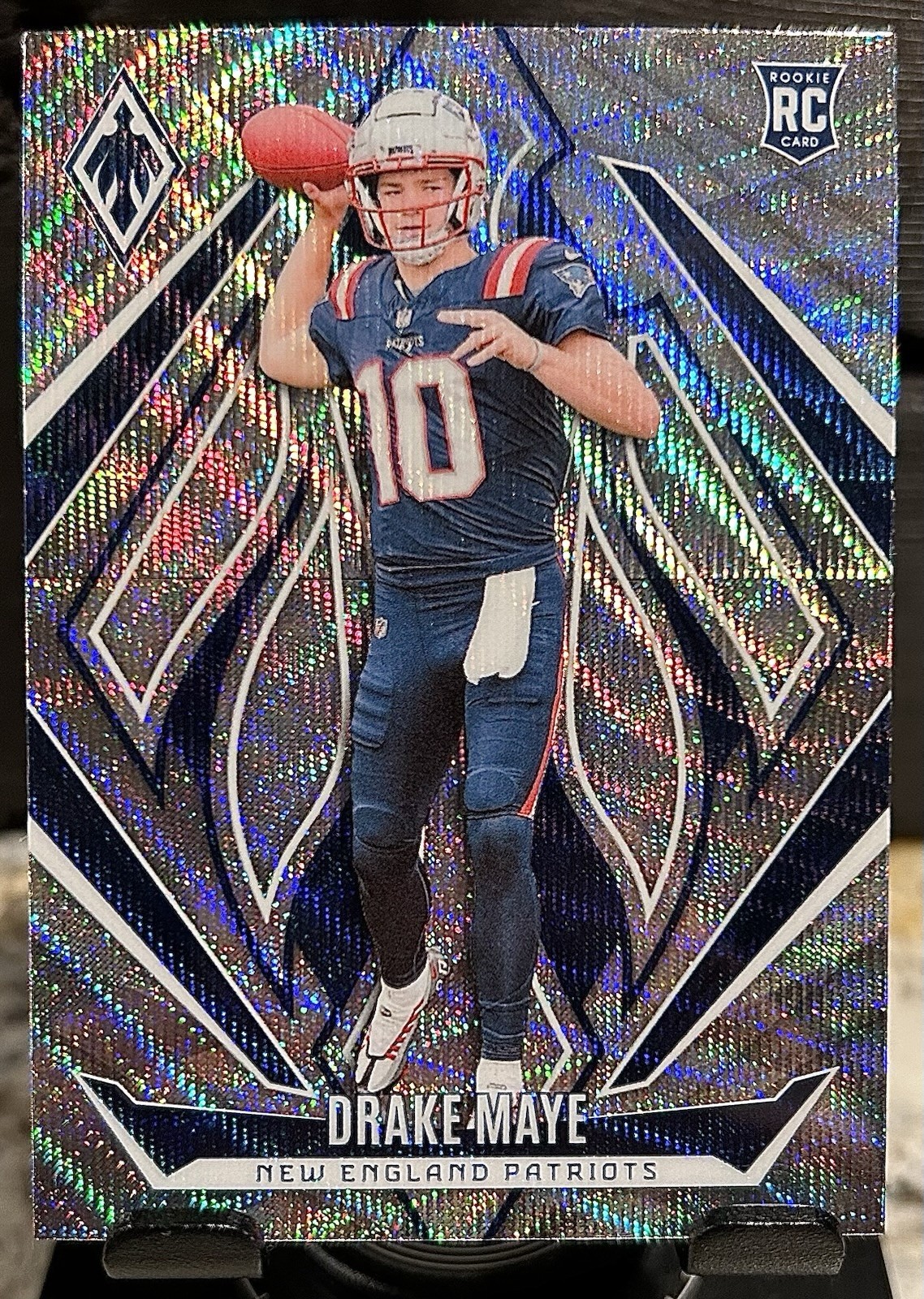 2024 Phoenix Football Drake Maye Silver Wave #179