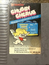 Chubby Cherub (Nintendo NES, 5-Screw Authentic Cartridge)