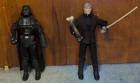 Lot Of 2 Star Wars 12” Action Figures Hasbro Luke Skywalker and Darth Vader VTG