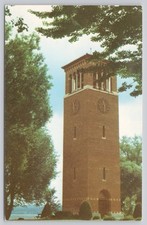 Miller Bell Tower Chautauqua NY 1978 Vintage Postcard Dexter Press